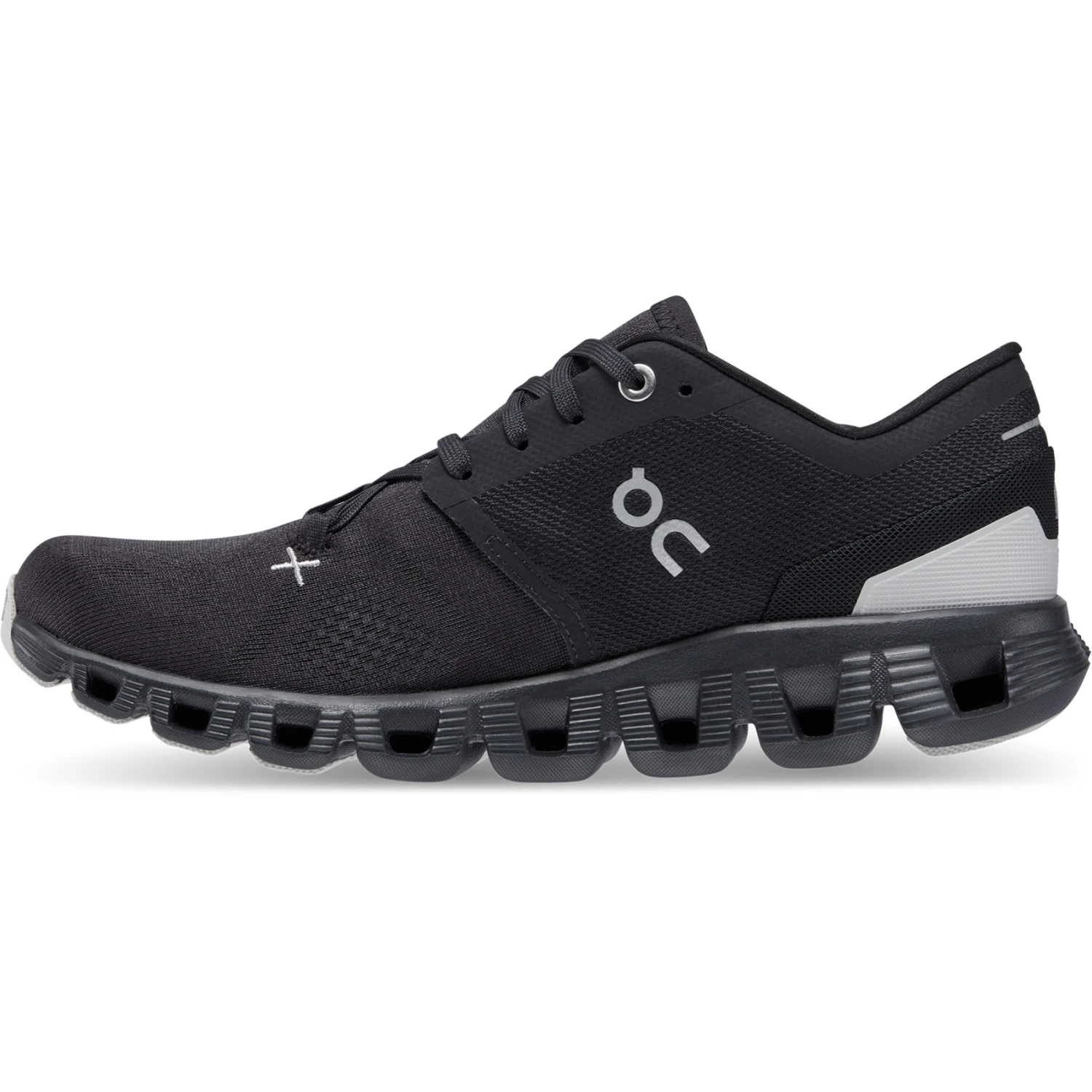 On Running On Cloud X 3 Women Running Shoe - Black 2 On Running On Cloud X 3 Women Running Shoe - Black - Image 2