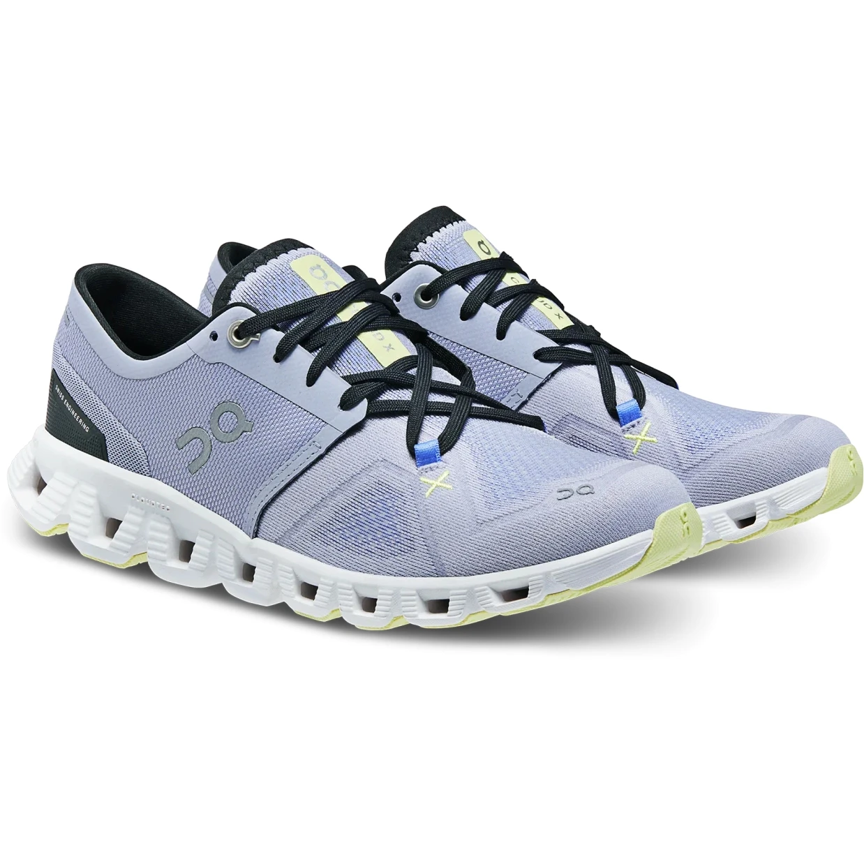 On Running On Cloud X 3 Women Running Shoe - Nimbus & White 1 On Running On Cloud X 3 Women Running Shoe - Nimbus & White
