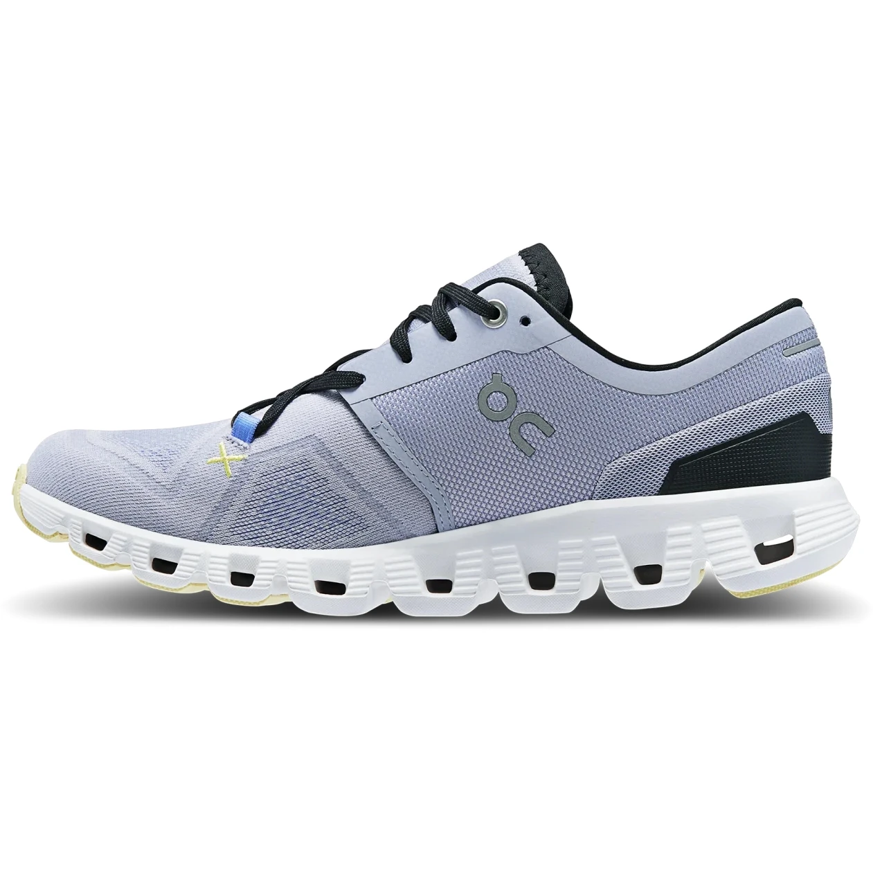 On Running On Cloud X 3 Women Running Shoe - Nimbus & White 2 On Running On Cloud X 3 Women Running Shoe - Nimbus & White - Image 2