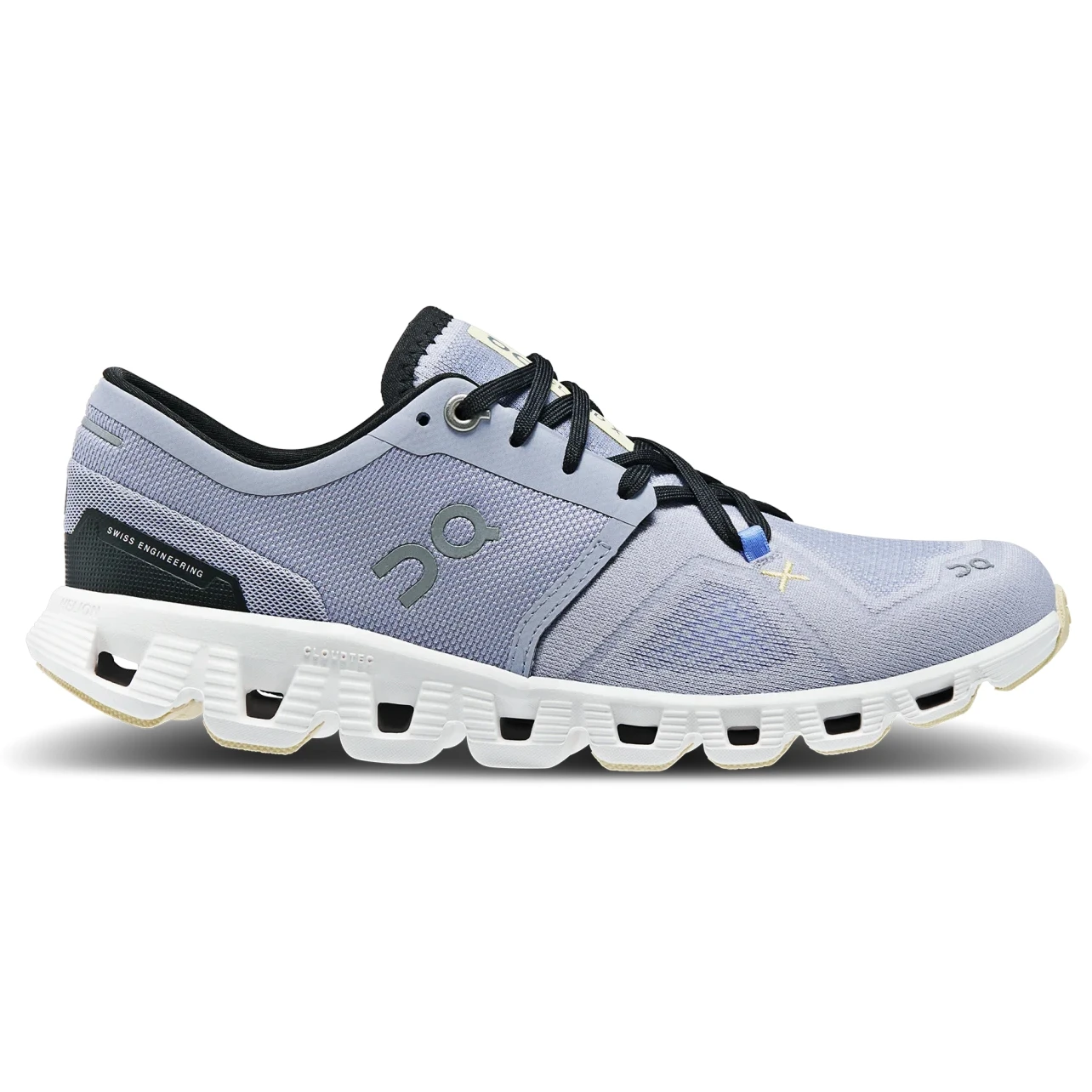 On Running On Cloud X 3 Women Running Shoe - Nimbus & White 3 On Running On Cloud X 3 Women Running Shoe - Nimbus & White - Image 3