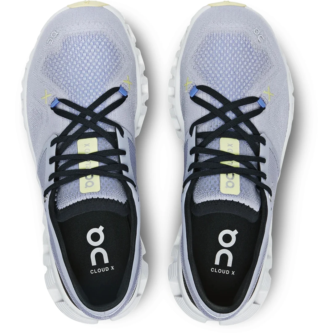 On Running On Cloud X 3 Women Running Shoe - Nimbus & White 5 On Running On Cloud X 3 Women Running Shoe - Nimbus & White - Image 5