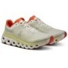 On Running On Cloudflow 4 Women Running Shoe - White & Hay