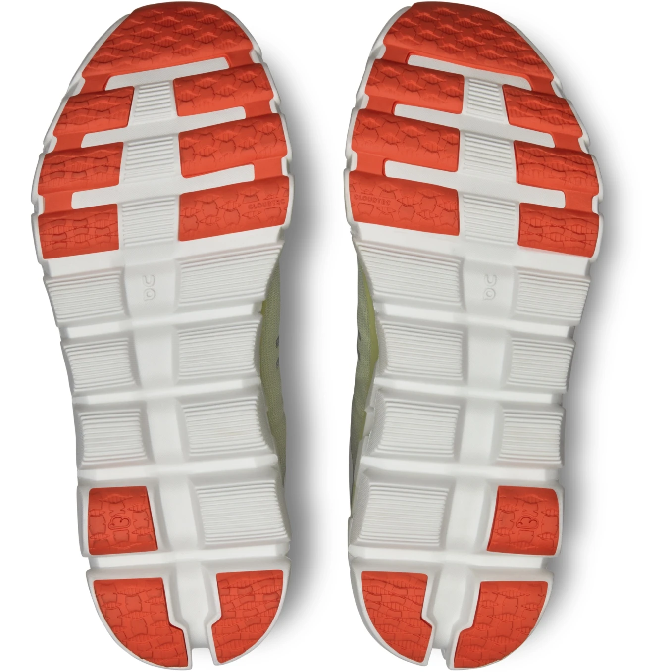 On Running On Cloudflow 4 Women Running Shoe - White & Hay 7 On Running On Cloudflow 4 Women Running Shoe - White & Hay - Image 7