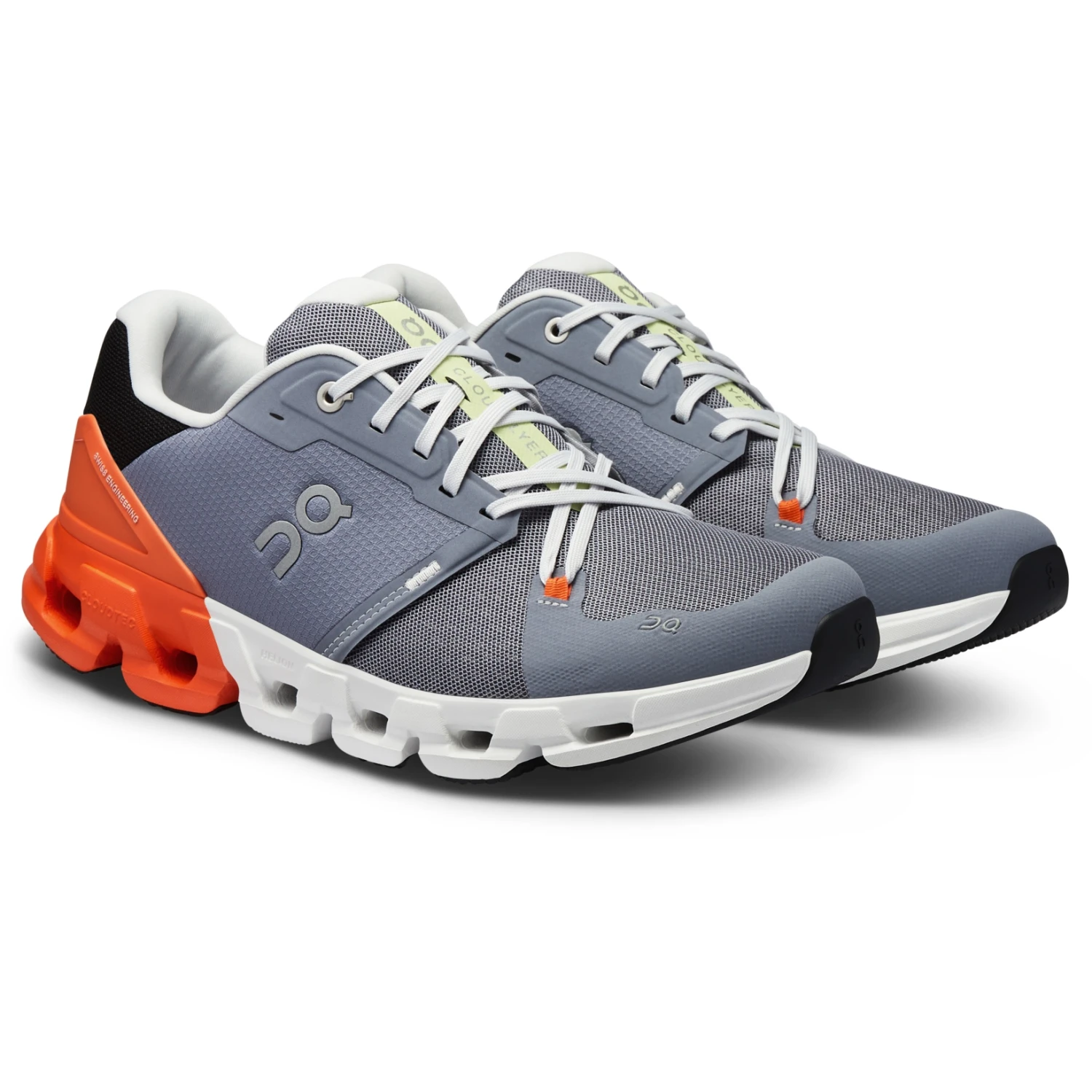 On Running On Cloudflyer 4 Running Shoes - Fossil & Flame 1 On Running On Cloudflyer 4 Running Shoes - Fossil & Flame