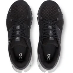 On Running On Cloudflyer 4 Wide Running Shoe - Black & White -On Running Shop on cloudflyer 4 running shoe black white 2 1323934 1