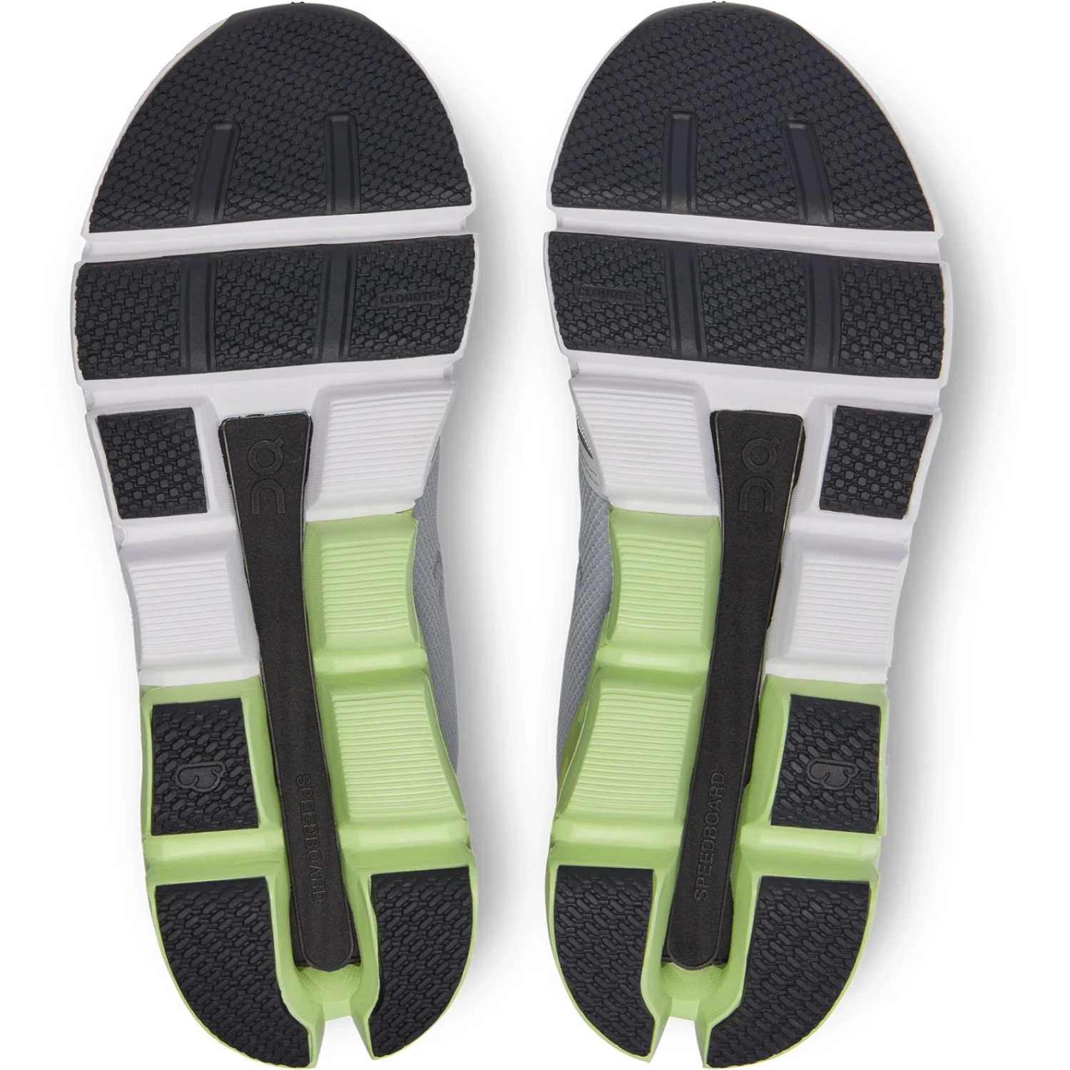 On Running On Cloudflyer 4 Running Shoes - Glacier & Meadow 4 On Running On Cloudflyer 4 Running Shoes - Glacier & Meadow - Image 4