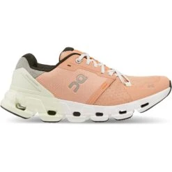 On Running On Cloudflyer 4 Women's Running Shoes - Peach & Aloe