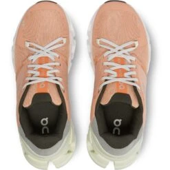 On Running On Cloudflyer 4 Women's Running Shoes - Peach & Aloe 8 On Running On Cloudflyer 4 Women's Running Shoes - Peach & Aloe -On Running Shop on cloudflyer 4 women running shoe peach aloe 2 1392175