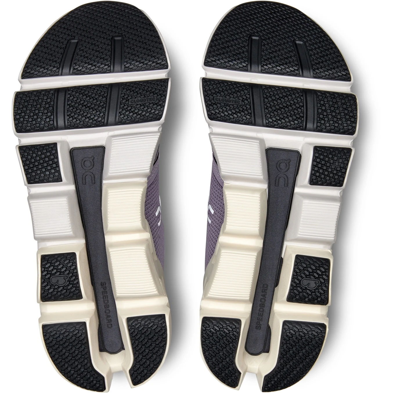 On Running On Cloudflyer 4 Women's Running Shoes - Shark & Pearl 2 On Running On Cloudflyer 4 Women's Running Shoes - Shark & Pearl - Image 2