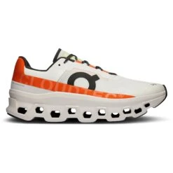 On Running On Cloudmonster Running Shoes - Undyed-White & Flame 10 On Running On Cloudmonster Running Shoes - Undyed-White & Flame -On Running Shop on cloudmonster men running shoe undyyed white flame 2 1531542