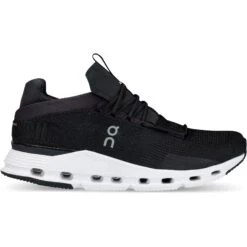 On Running On Cloudnova Women Sneaker - Phantom & White