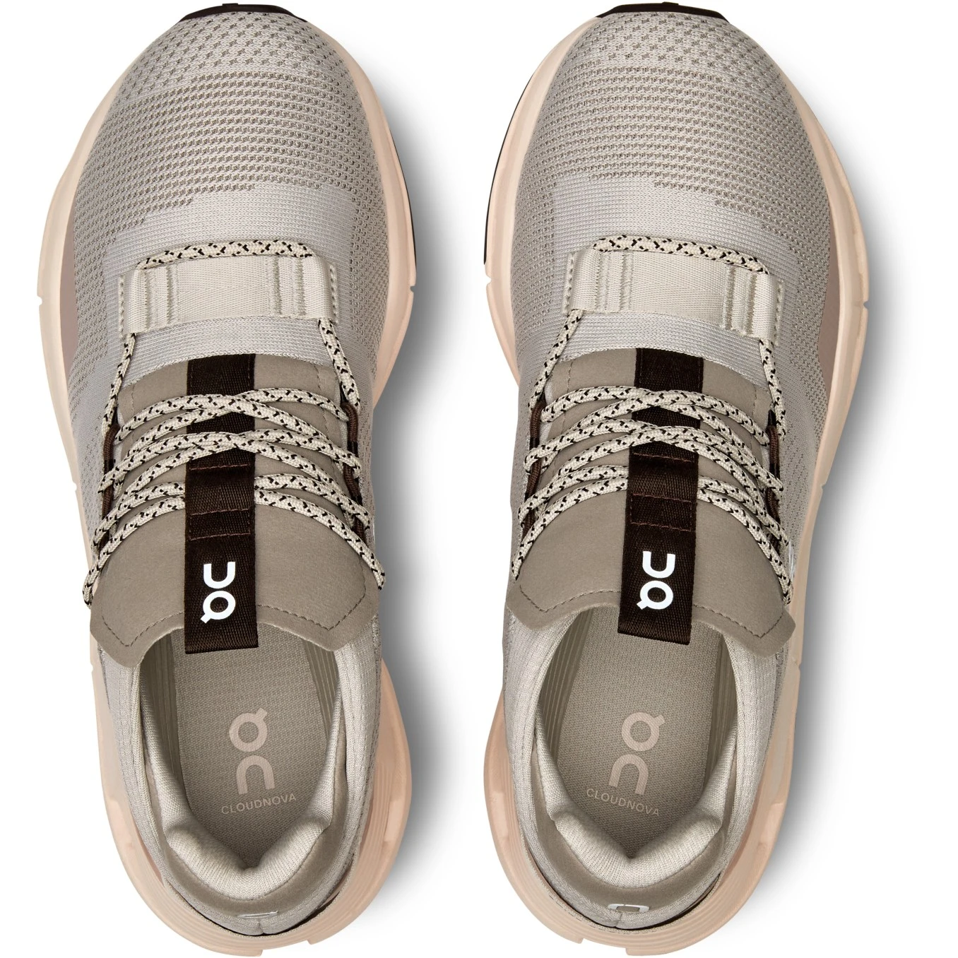 On Running On Cloudnova Women Sneaker - Pearl & Shell 4 On Running On Cloudnova Women Sneaker - Pearl & Shell - Image 4