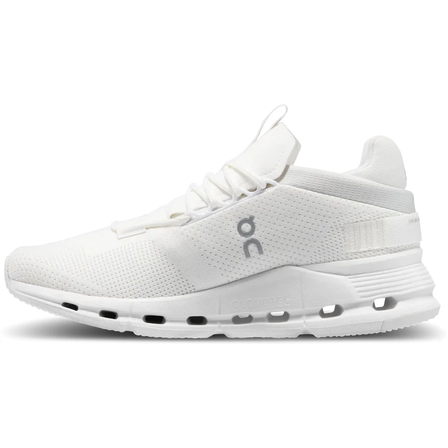 On Running On Cloudnova Women Sneaker - Undyed-White & White 3 On Running On Cloudnova Women Sneaker - Undyed-White & White - Image 3