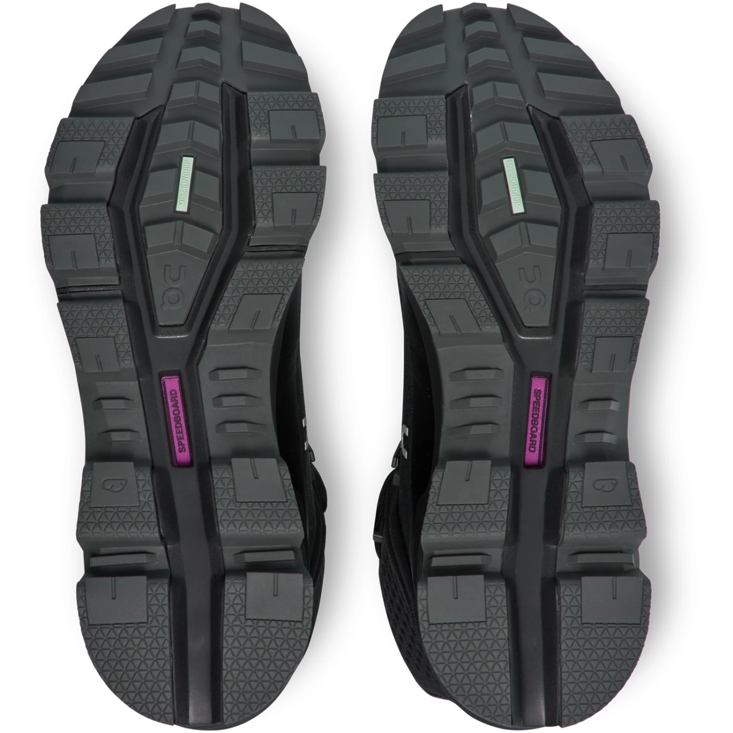 On Running On Cloudrock 2 Waterproof Speed-Hiking Shoe - Black & Eclipse 5 On Running On Cloudrock 2 Waterproof Speed-Hiking Shoe - Black & Eclipse - Image 5