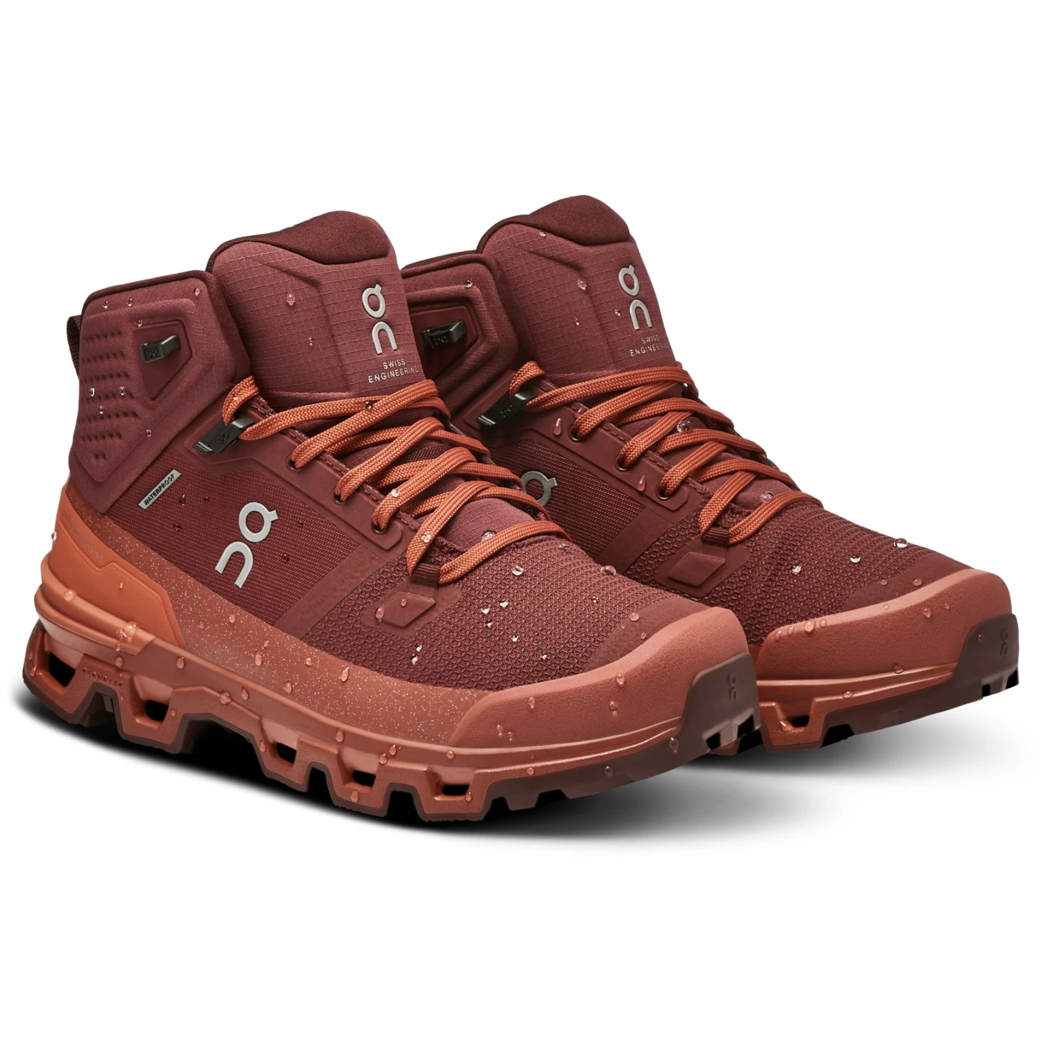 On Running On Cloudrock 2 Waterproof Women Speed-Hiking Shoe - Beet & Auburn 1 On Running On Cloudrock 2 Waterproof Women Speed-Hiking Shoe - Beet & Auburn