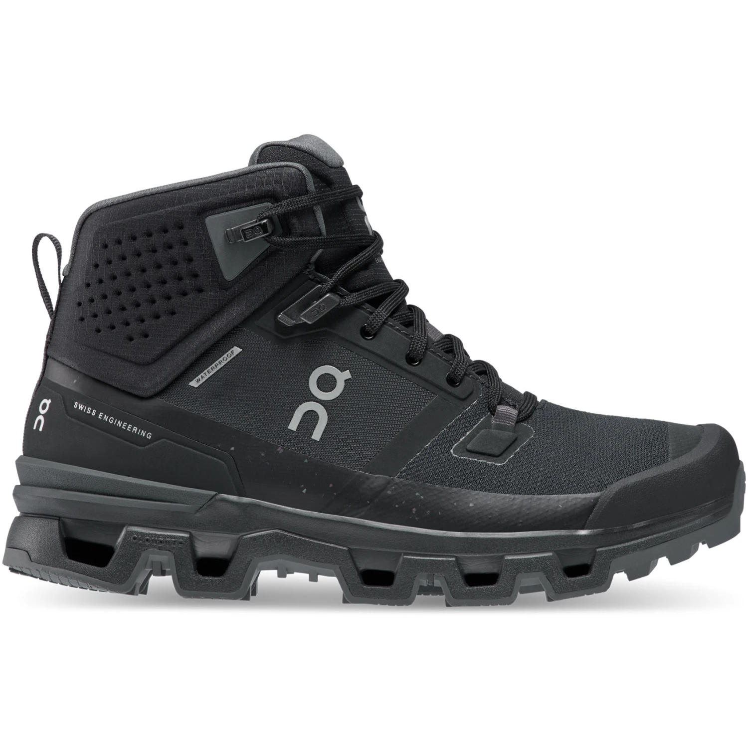 On Running On Cloudrock 2 Waterproof Women Speed-Hiking Shoe - Black & Eclipse 1 On Running On Cloudrock 2 Waterproof Women Speed-Hiking Shoe - Black & Eclipse