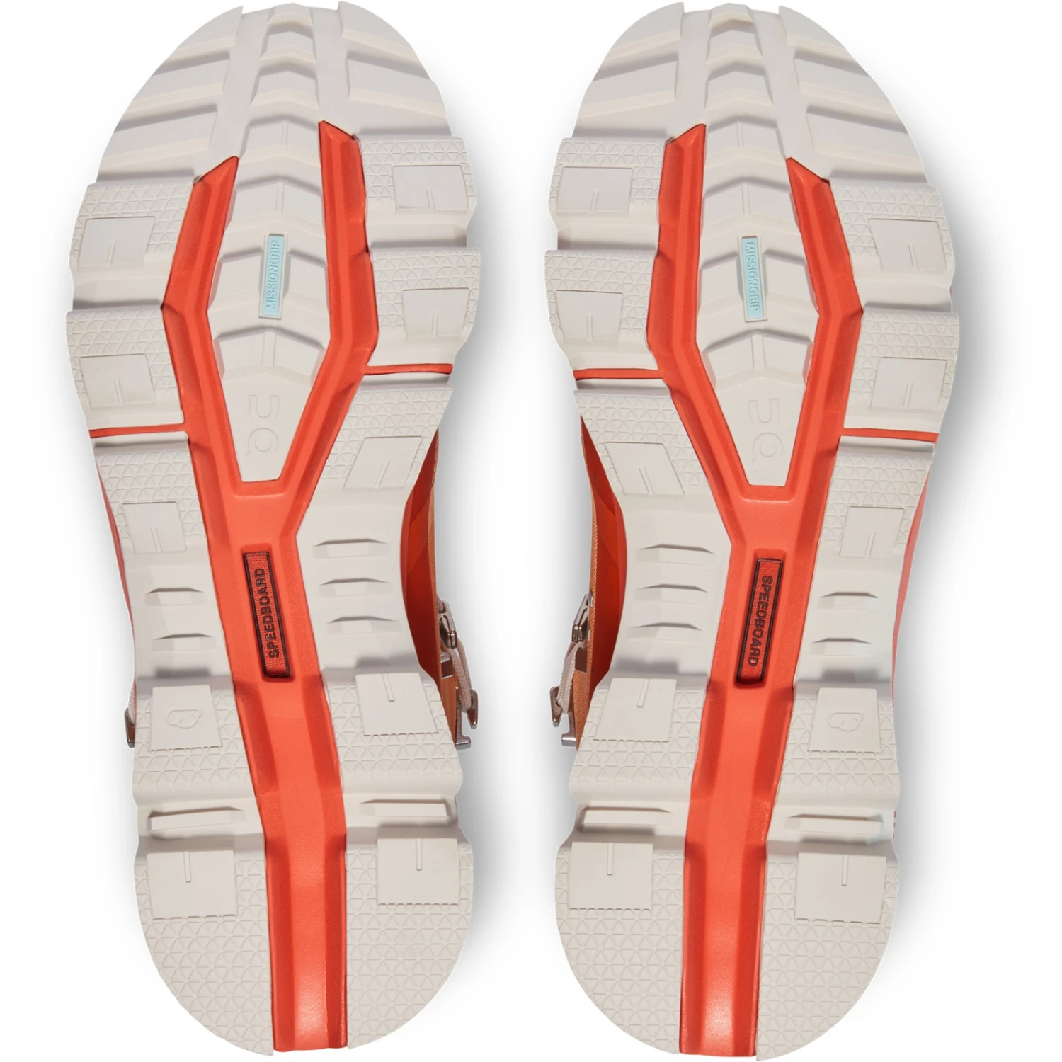 On Running On Cloudrock 2 Waterproof Women Speed-Hiking Shoe - Copper & Flare 5 On Running On Cloudrock 2 Waterproof Women Speed-Hiking Shoe - Copper & Flare - Image 5