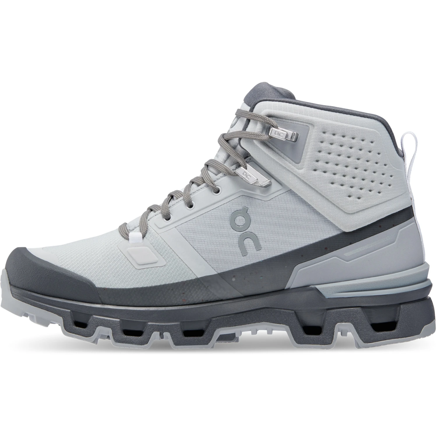 On Running On Cloudrock 2 Waterproof Women Speed-Hiking Shoe - Glacier & Eclipse 3 On Running On Cloudrock 2 Waterproof Women Speed-Hiking Shoe - Glacier & Eclipse - Image 3