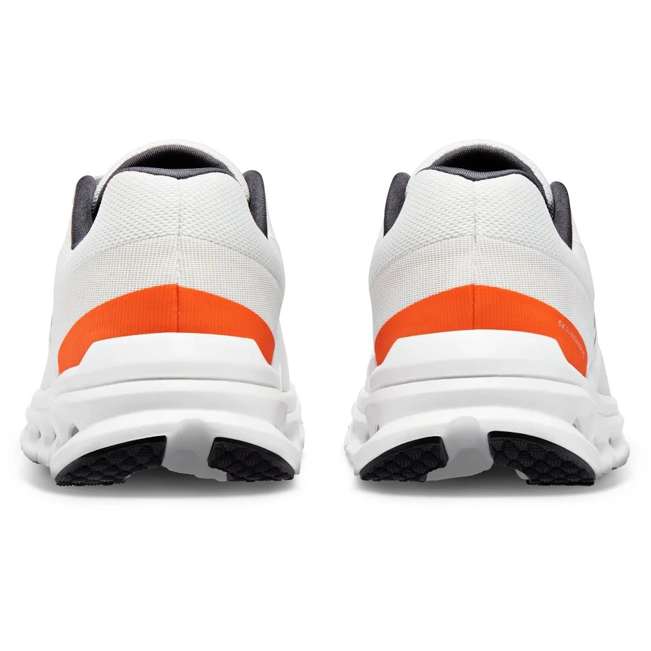 On Running On Cloudrunner Running Shoe - Undyed-White & Flame 6 On Running On Cloudrunner Running Shoe - Undyed-White & Flame - Image 6