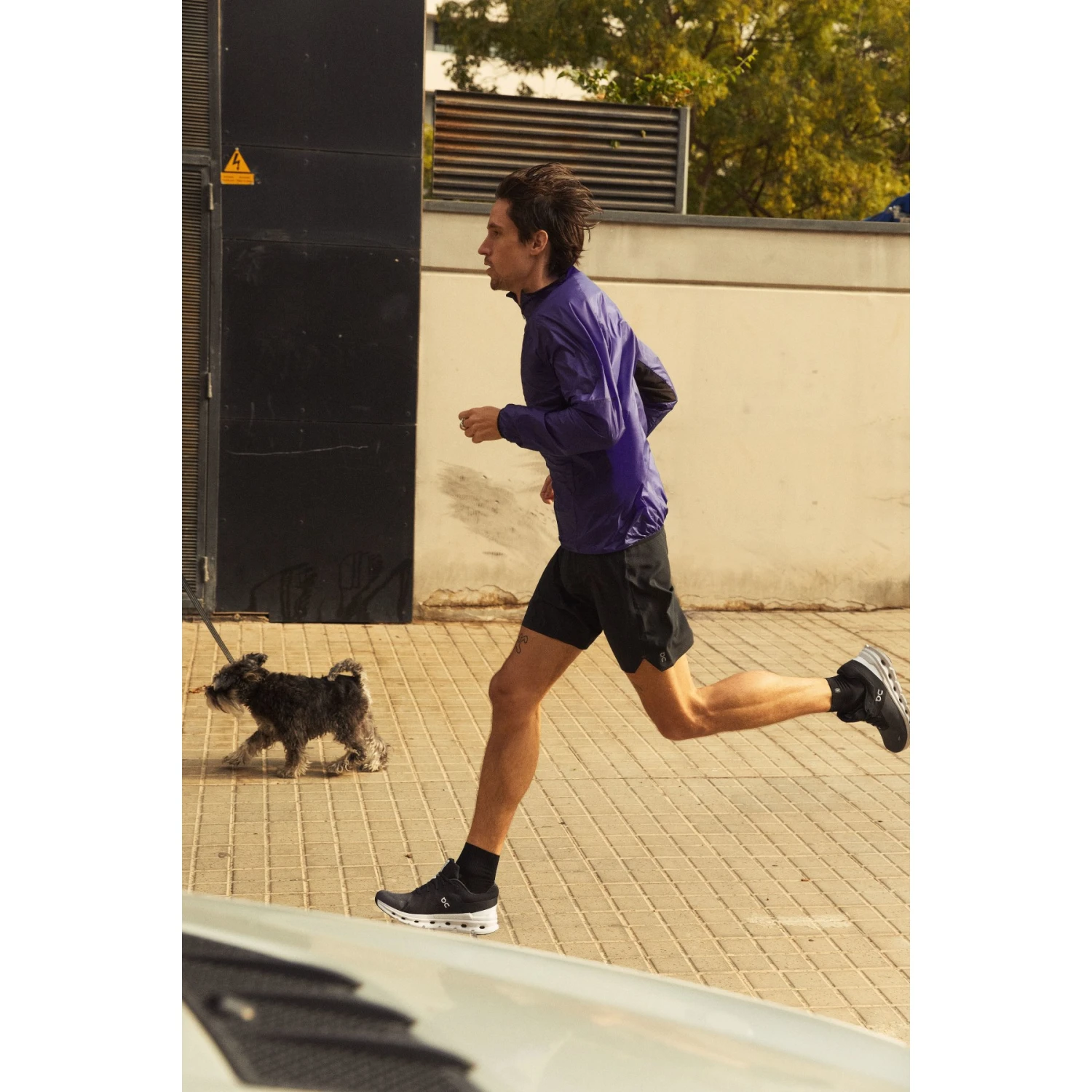 On Running On Cloudrunner Running Shoe - Eclipse & Frost 8 On Running On Cloudrunner Running Shoe - Eclipse & Frost - Image 8