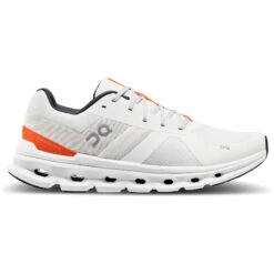 On Running On Cloudrunner Wide Running Shoe - Undyed-White & Flame -On Running Shop on cloudrunner wide men running shoe undyed white flame 5 1522899