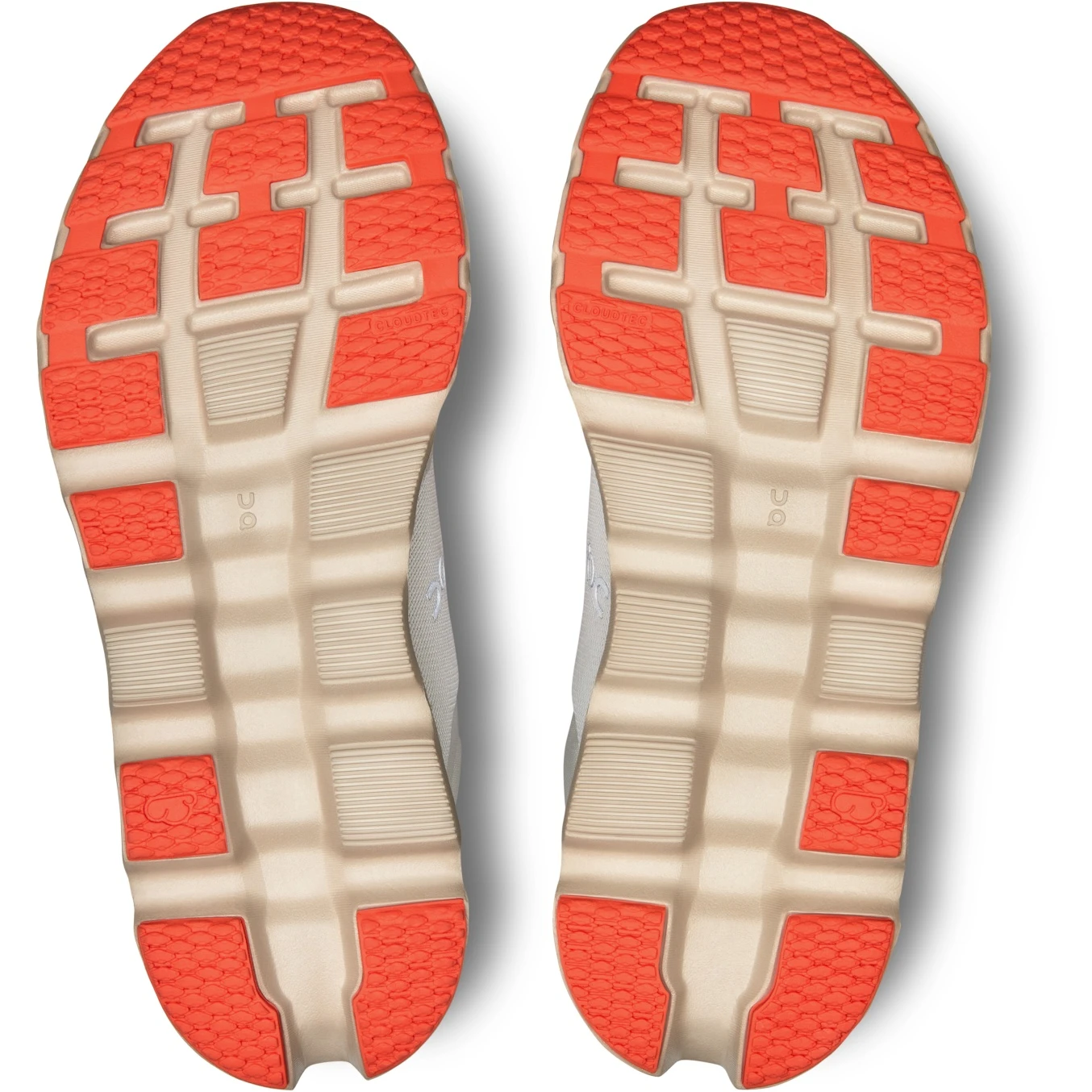 On Running On Cloudstratus 3 Women Running Shoe - Undyed-White & Sand 2 On Running On Cloudstratus 3 Women Running Shoe - Undyed-White & Sand - Image 2