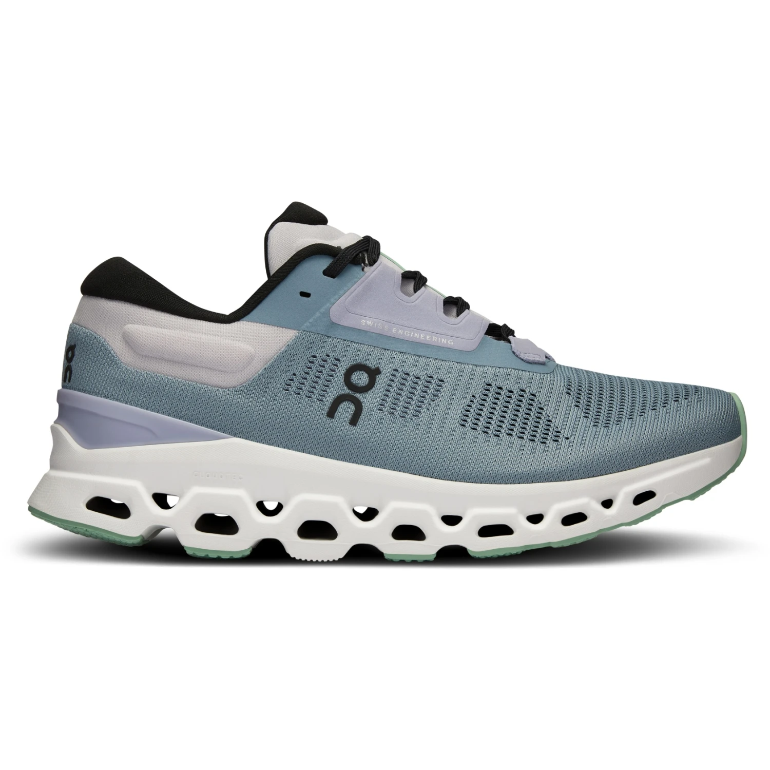 On Running On Cloudstratus 3 Women Running Shoe - Wash & Nimbus 4 On Running On Cloudstratus 3 Women Running Shoe - Wash & Nimbus - Image 4