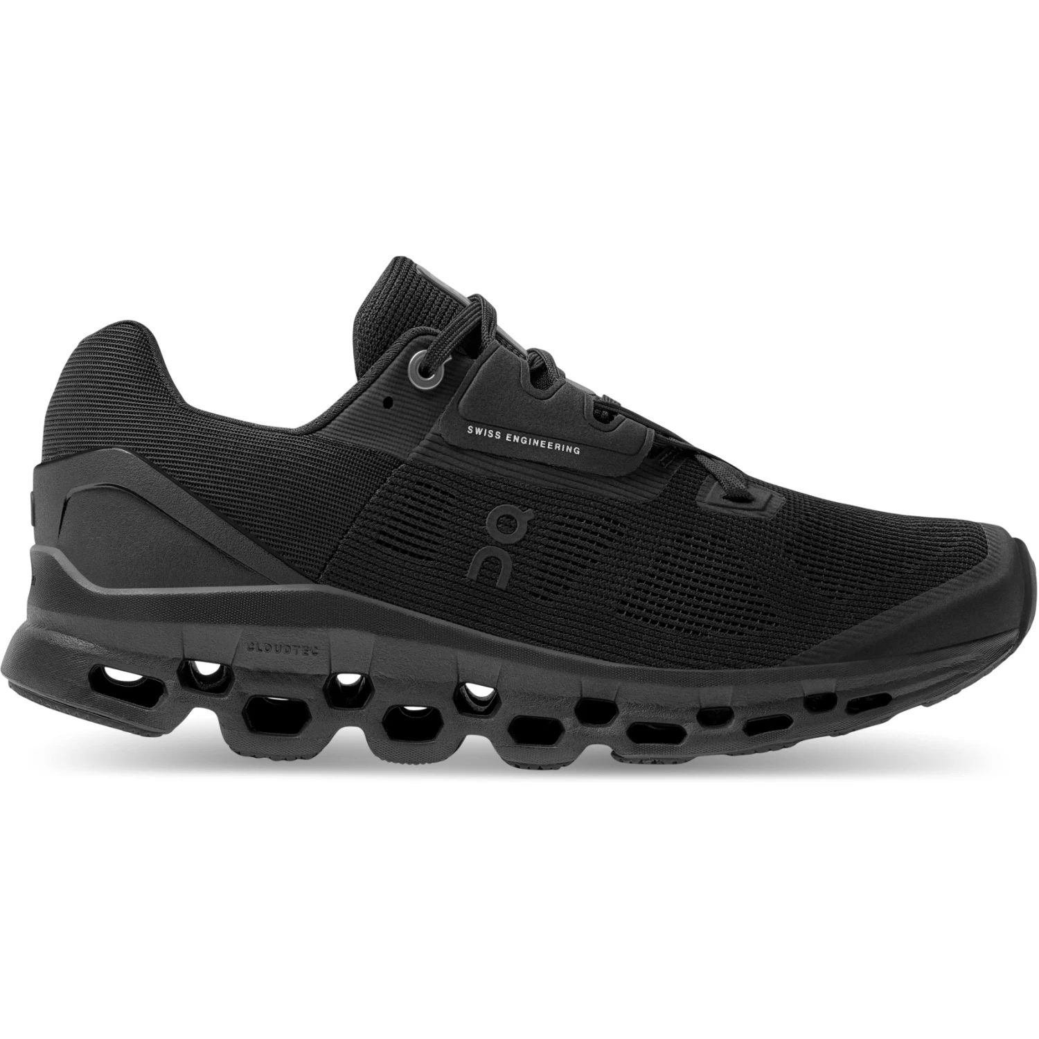 On Running On Cloudstratus Women Running Shoe - Black 1 On Running On Cloudstratus Women Running Shoe - Black