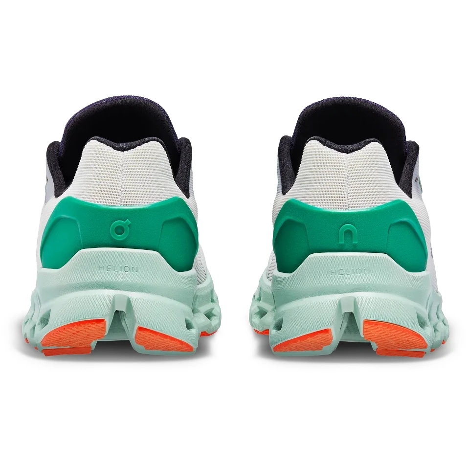 On Running On Cloudstratus Women Running Shoe - Undyed-White & Creek 6 On Running On Cloudstratus Women Running Shoe - Undyed-White & Creek - Image 6