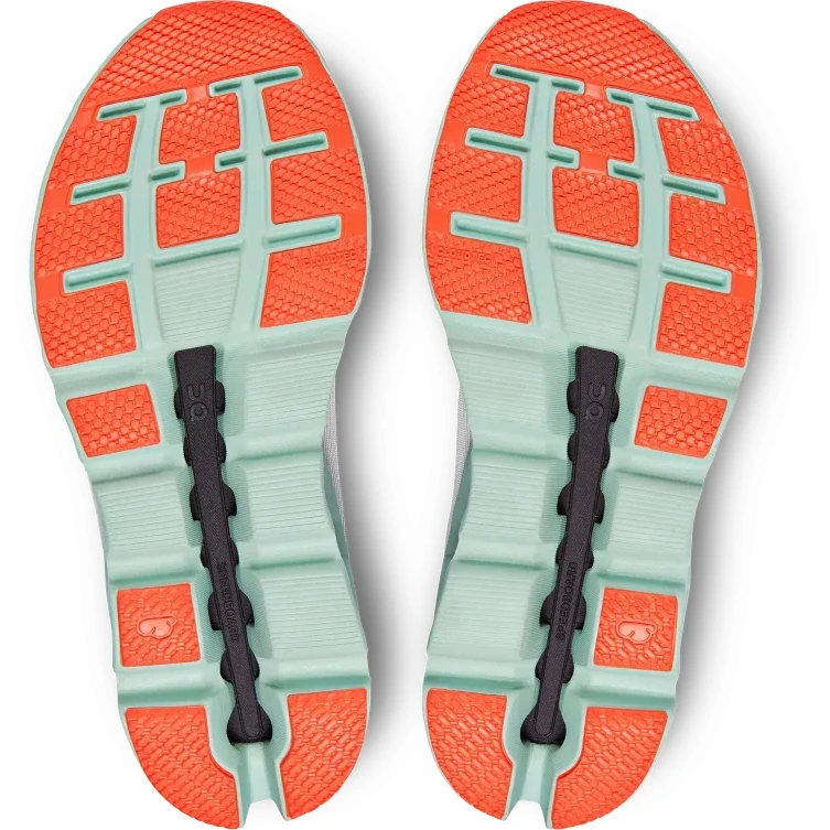 On Running On Cloudstratus Women Running Shoe - Undyed-White & Creek 5 On Running On Cloudstratus Women Running Shoe - Undyed-White & Creek - Image 5