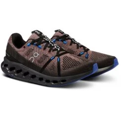 On Running On Cloudsurfer Running Shoes - Black & Cobalt