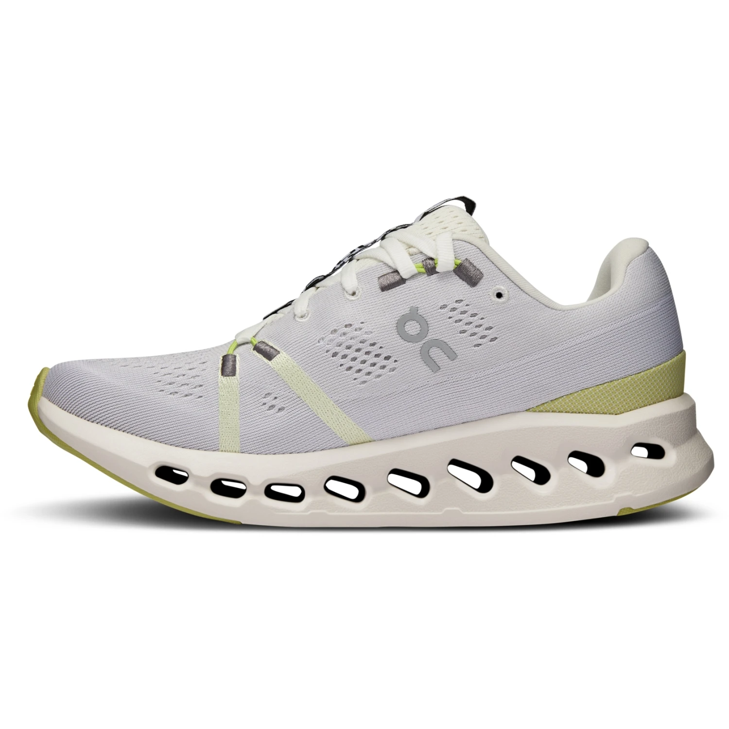 On Running On Cloudsurfer Women's Running Shoes - White & Sand 4 On Running On Cloudsurfer Women's Running Shoes - White & Sand - Image 4