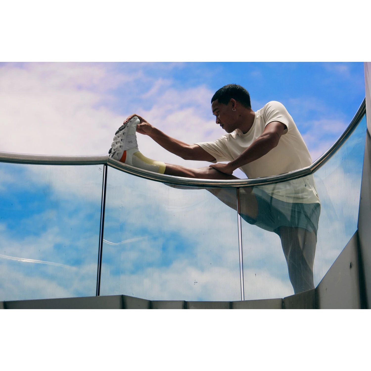 On Running On Cloudswift 3 Running Shoe - Ivory & Flame 9 On Running On Cloudswift 3 Running Shoe - Ivory & Flame - Image 9