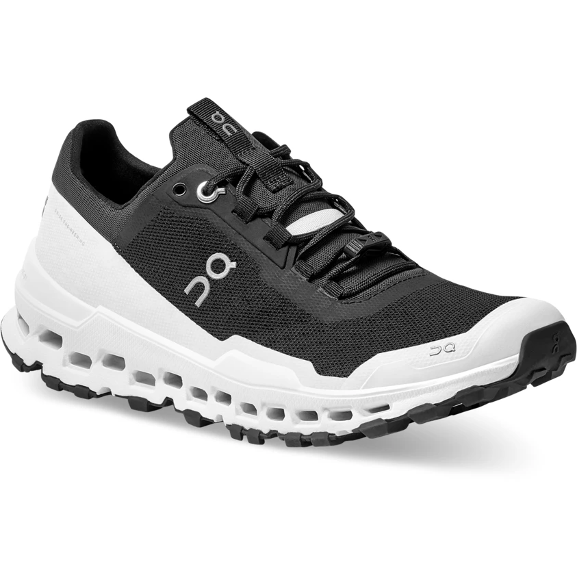 On Running On Cloudultra Women Trailrunning Shoe - Black & White 2 On Running On Cloudultra Women Trailrunning Shoe - Black & White - Image 2