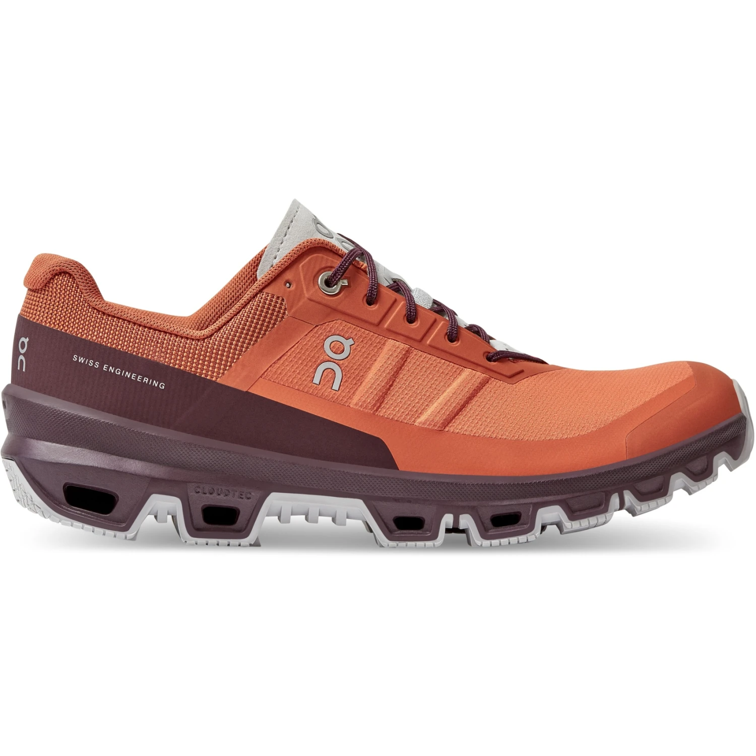 On Running On Cloudventure Trailrunning Shoe - Flare & Mulberry 1 On Running On Cloudventure Trailrunning Shoe - Flare & Mulberry