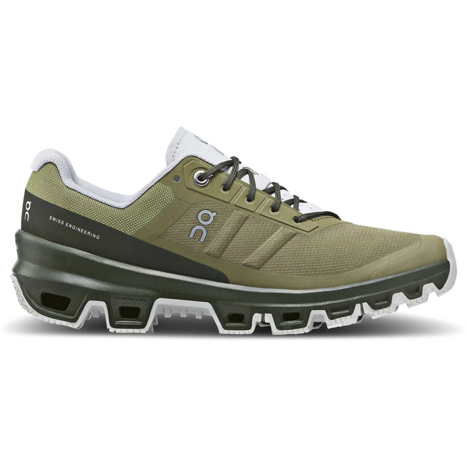 On Running On Cloudventure Trailrunning Shoe - Olive & Fir 2 On Running On Cloudventure Trailrunning Shoe - Olive & Fir - Image 2