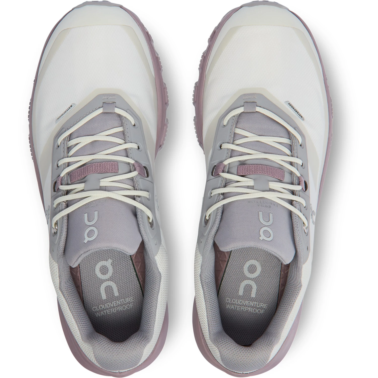 On Running On Cloudventure Waterproof Women Trailrunning Shoe - Ice & Heron 4 On Running On Cloudventure Waterproof Women Trailrunning Shoe - Ice & Heron - Image 4