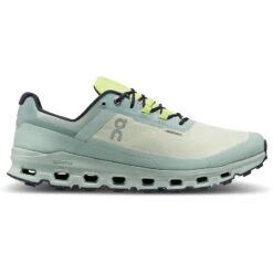 On Running On Cloudvista Waterproof Trailrunning Shoe - Chalk & Moss -On Running Shop on cloudvista waterproof trailrunning shoe chalk moss 6 1460420