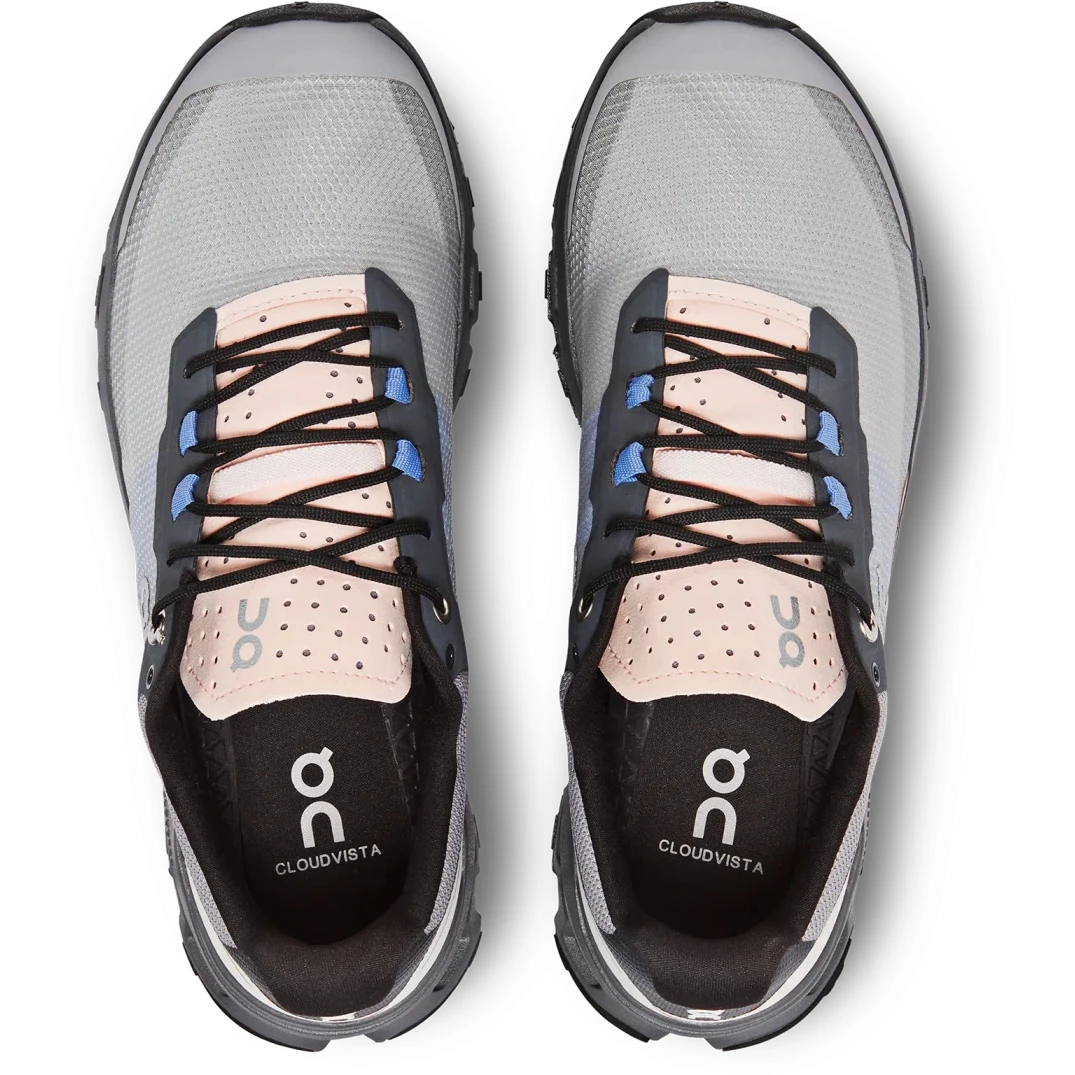 On Running On Cloudvista Women Trailrunning Shoe - Alloy & Black 4 On Running On Cloudvista Women Trailrunning Shoe - Alloy & Black - Image 4