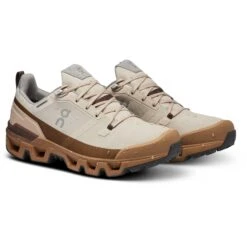 On Running Shop 23 On Running On Cloudwander Waterproof Hiking Shoe - Pearl & Root