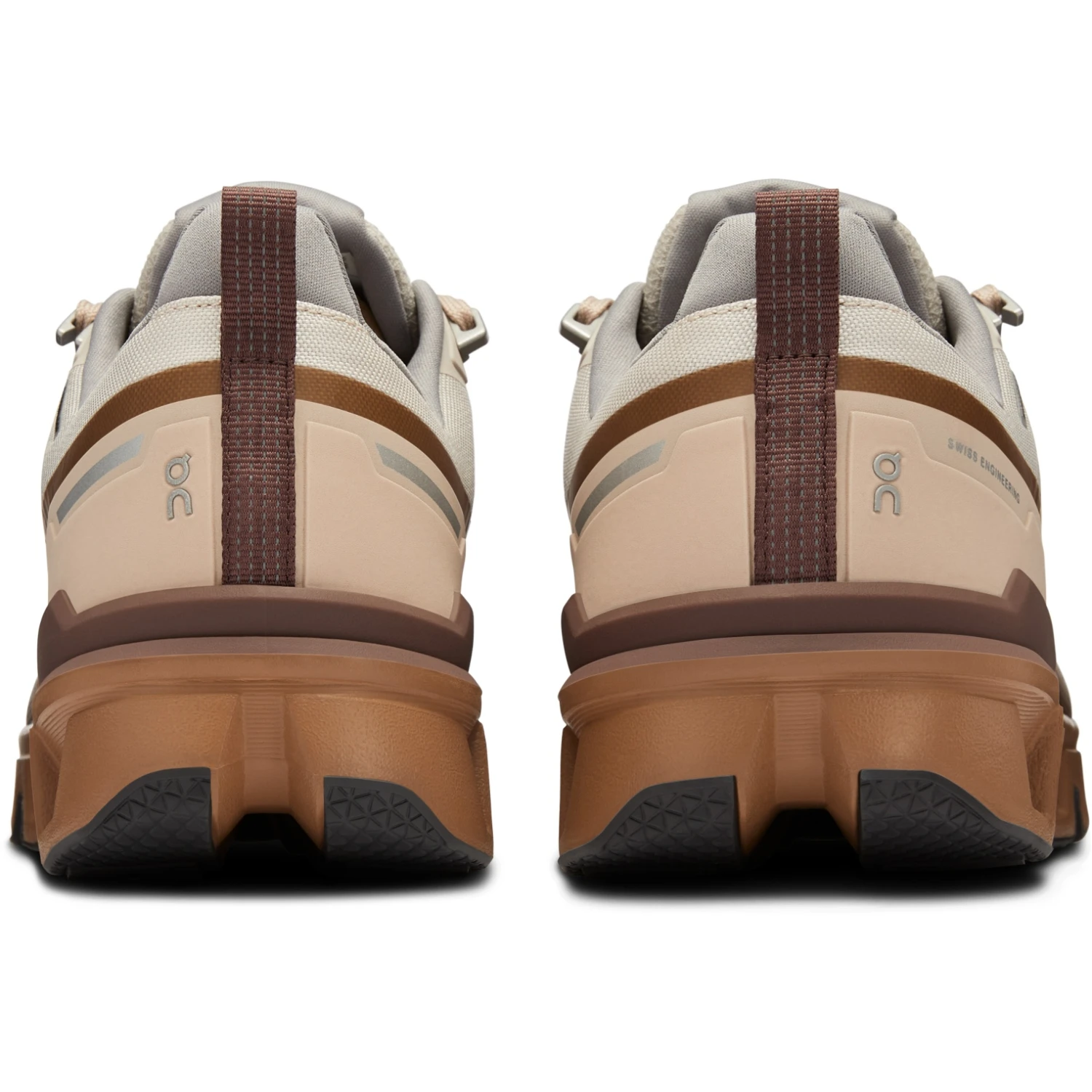 On Running On Cloudwander Waterproof Hiking Shoe - Pearl & Root 4 On Running On Cloudwander Waterproof Hiking Shoe - Pearl & Root - Image 4