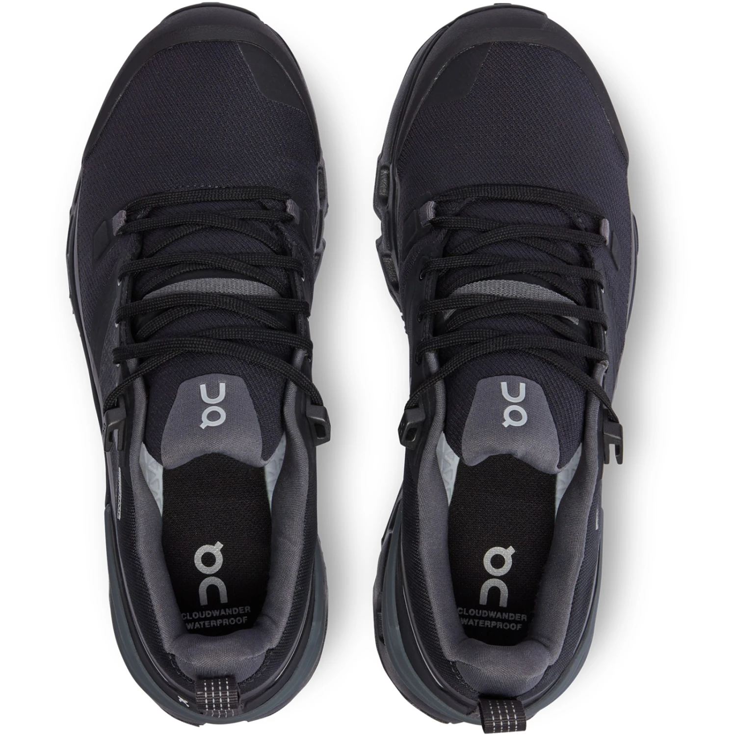 On Running On Cloudwander Waterproof Women Hiking Shoe - Black & Eclipse 4 On Running On Cloudwander Waterproof Women Hiking Shoe - Black & Eclipse - Image 4