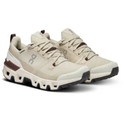 On Running On Cloudwander Waterproof Women Hiking Shoe - Sand & Ivory