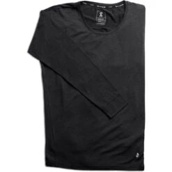 On Running On Comfort Long-T Women Long Sleeve Running Shirt - Black -On Running Shop on comfort long t women long sleeve running shirt black 1 948950