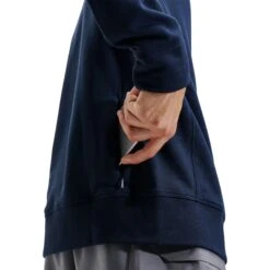 On Running On Crew Neck Sweatshirt - Navy 11 On Running On Crew Neck Sweatshirt - Navy -On Running Shop on crew neck sweatshirt navy 8 1149994