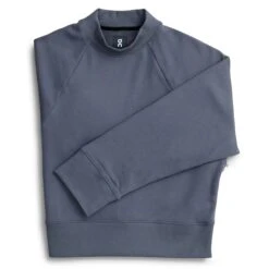 On Running On Crew Neck Women Sweatshirt - Dark