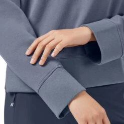 On Running On Crew Neck Women Sweatshirt - Dark -On Running Shop on crew neck women sweatshirt dark 7 949074