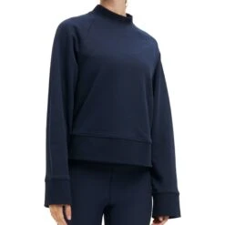 On Running On Crew Neck Women Sweatshirt - Navy