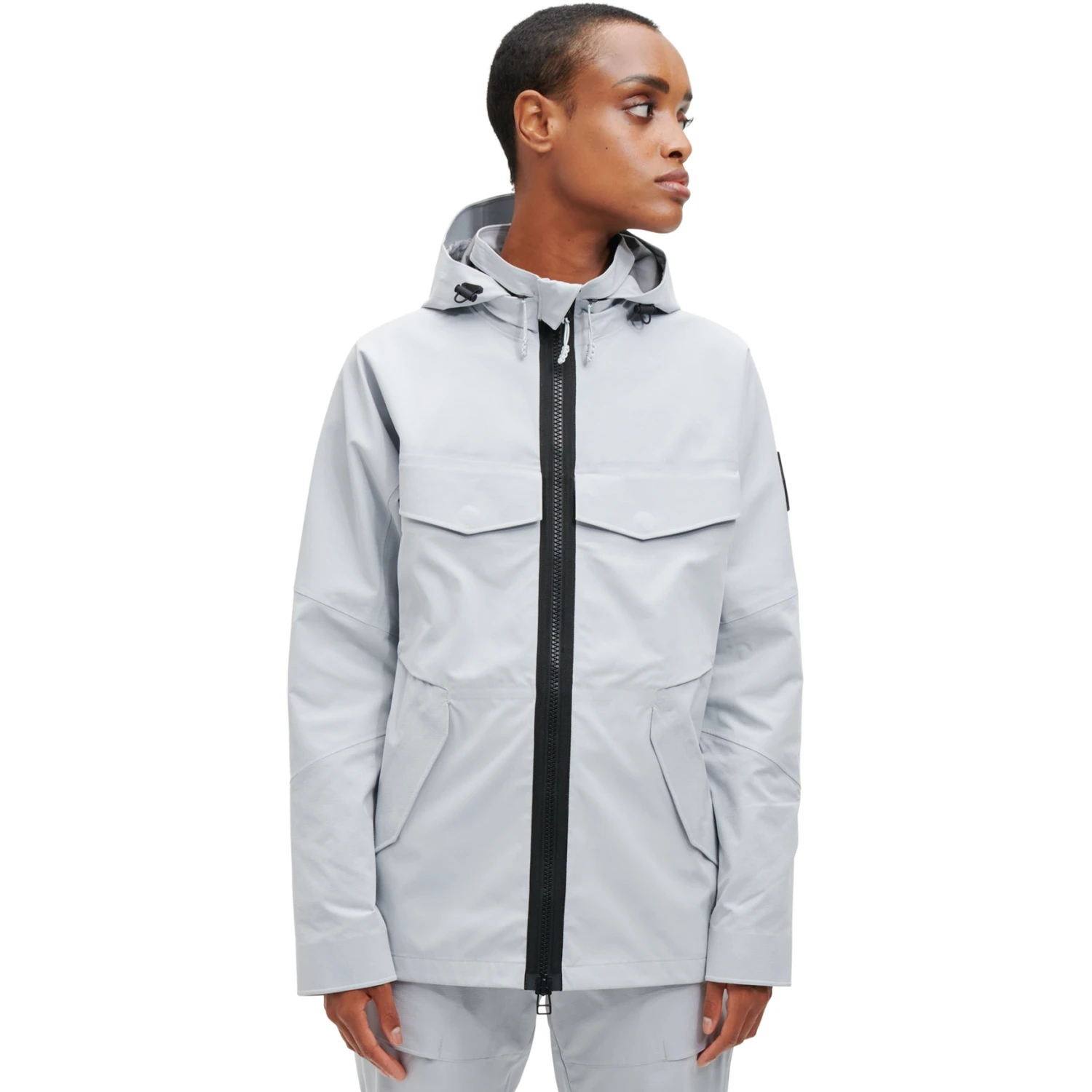 On Running On Explorer Jacket Women - Hail 9 On Running On Explorer Jacket Women - Hail - Image 9