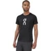 On Running On Graphic-T Men's T-Shirt - Black